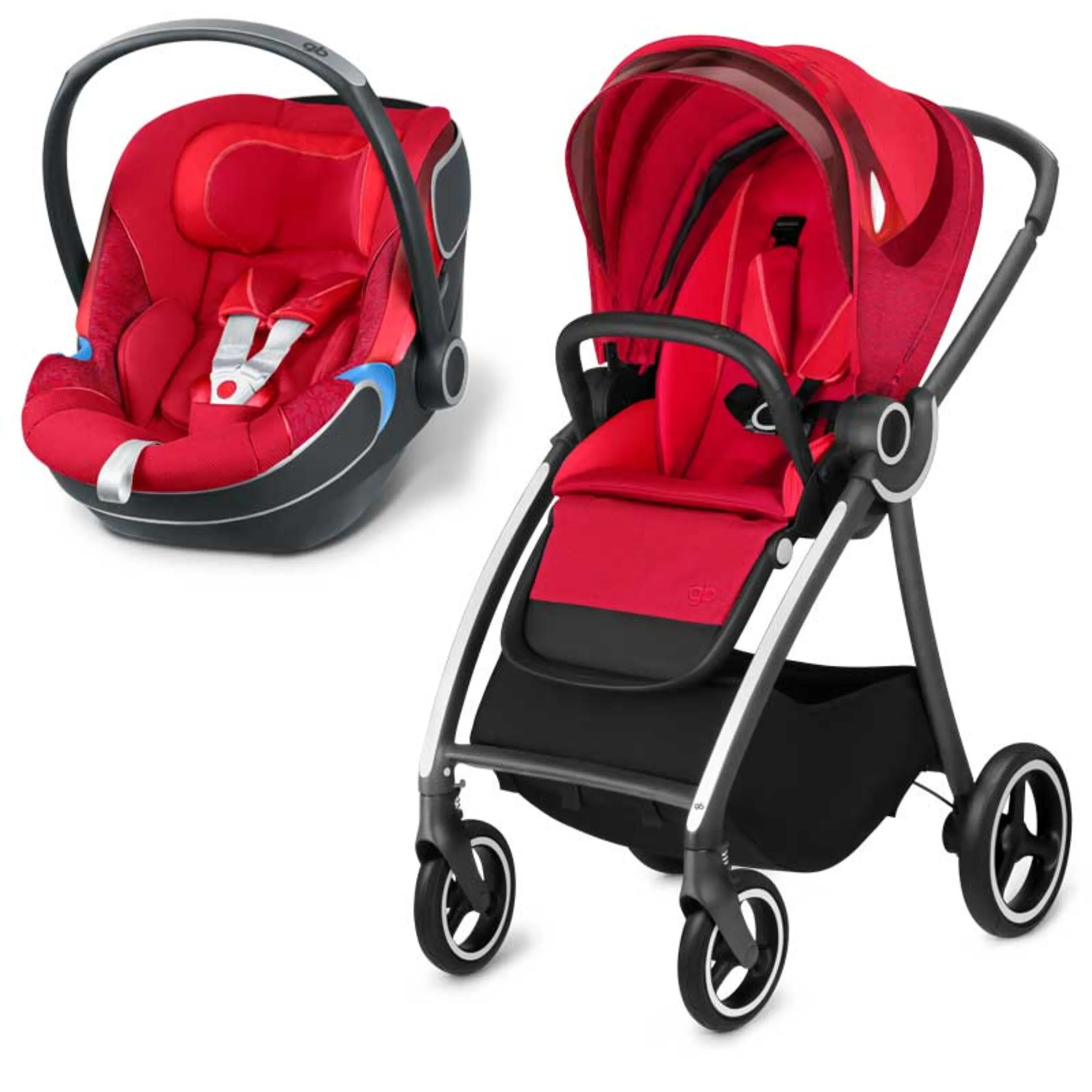 ست کامل کالسکه جی بی مدل ماریس اسپرت قرمز ست کامل کالسکه جی بی مدل ماریس اسپرت قرمز